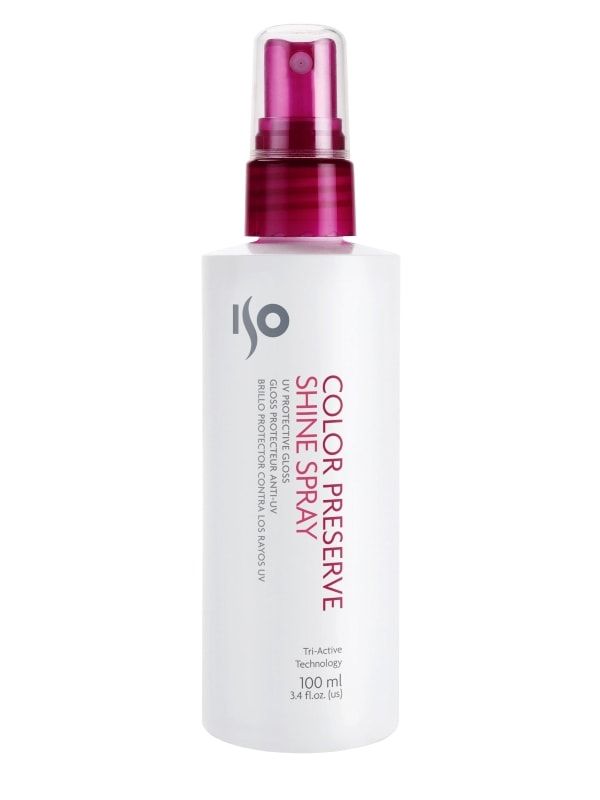 ISO Color Preserve, Cпрей-блеск для окрашенных волос